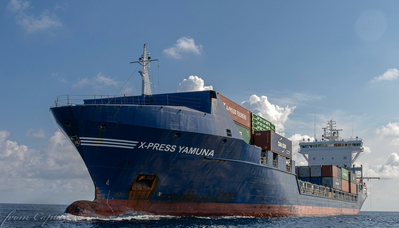 Ship at sea